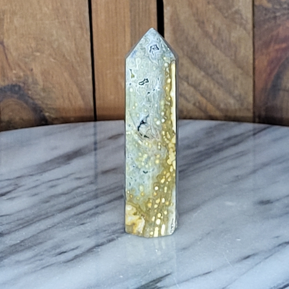 Ocean Jasper Obelisk